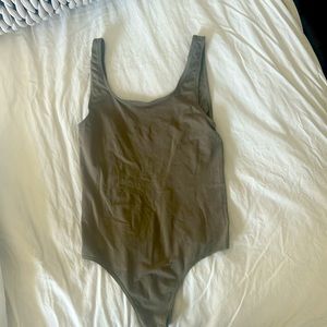 Army green skins body suit